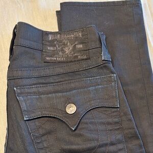 True Religion Men's Relaxed Jeans - Dark Gray